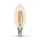 Lampadina LED CLASIC AMBER C35 E14/5W/230V 2200K -  Brilagi