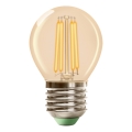 Lampadina LED CLASIC AMBER G45 E27/4W/230V 2200K -  Brilagi