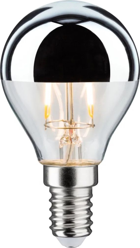 Lampadina LED con calotta sferica a specchio CROWN E14/2,6W/230V 2700K - Paulmann 28663