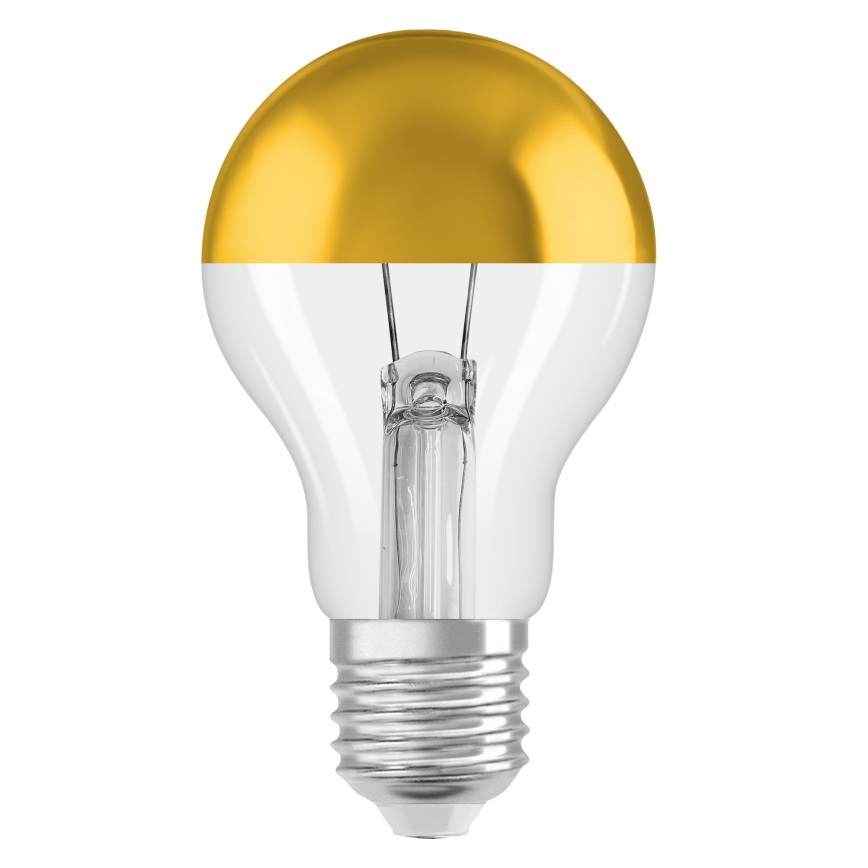 Lampadina LED con cupola specchiata SUPERSTAR E27/7W/230V 2700K dorata - Osram