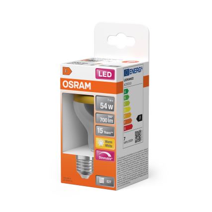 Lampadina LED con cupola specchiata SUPERSTAR E27/7W/230V 2700K dorata - Osram