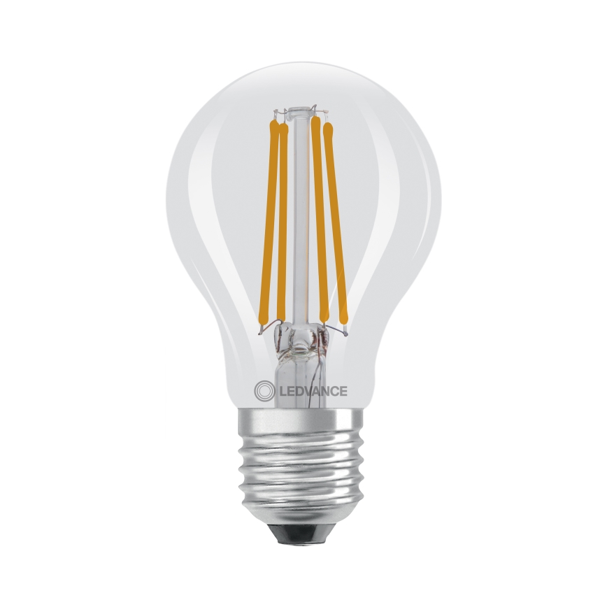 Lampadina LED con sensore crepuscolare CLASSIC FILAMENT A60 E27/7,3W/230V 2700K - Osram