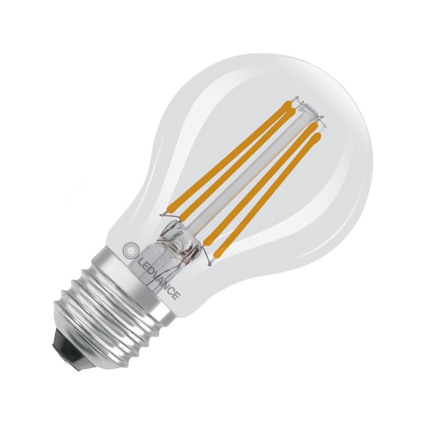 Lampadina LED con sensore crepuscolare CLASSIC FILAMENT A60 E27/7,3W/230V 2700K - Osram