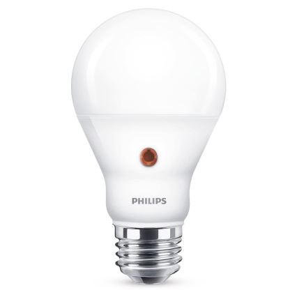 Lampadina LED con sensore crepuscolare  Philips A60 E27/6,5W/230V 4000K