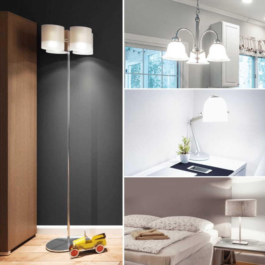 Lampadina LED con sensore di movimento e sensore crepuscolare A60 E27/12W/230V 6500K - Aigostar