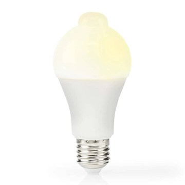 Lampadina LED con sensore di movimento e sensore crepuscolare A60 E27/4,9W/230V 3000K