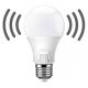 Lampadina LED con sensore E27/9W/230V 6500K