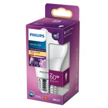 Lampadina LED con sensore Philips A60 E27/8W/230V 2700K