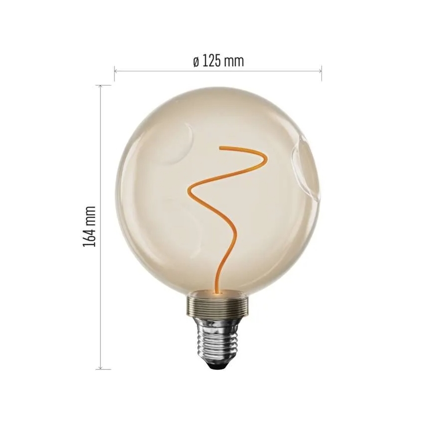 Lampadina LED DECO VINTAGE CG125A E27/4,5W/230V 1800K