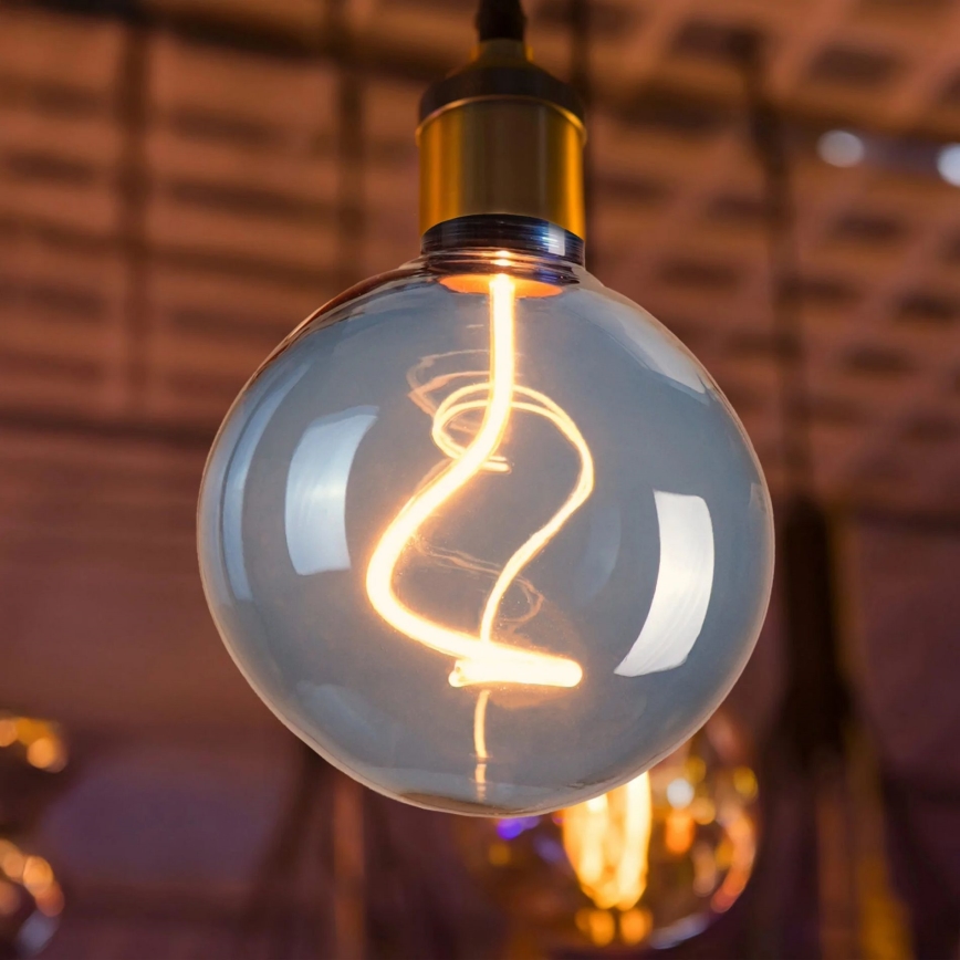 Lampadina LED DECO VINTAGE FILAMENT G125 E27/4W/230V 1800K