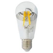 Lampadina LED DECOR MIRROR ST64 E27/8W/230V argento