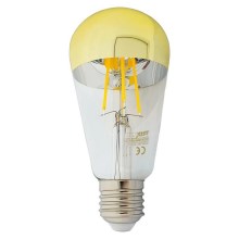 Lampadina LED DECOR MIRROR ST64 E27/8W/230V oro