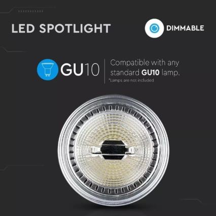 Lampadina LED dimmerabile AR111 GU10/12W/230V 4000K