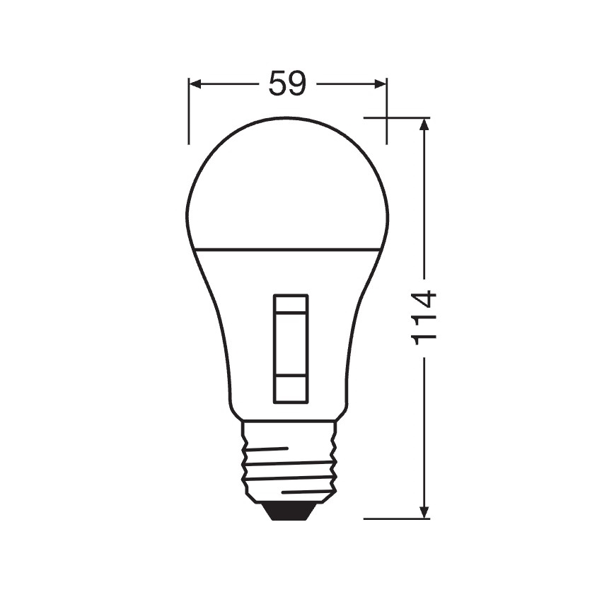Lampadina LED dimmerabile CLASSIC A60 E27/8,8W/230V 2700/3000/4000/6500K - Osram