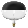 Lampadina LED dimmerabile con calotta FILAMENT E27/6W/230V 1800K nera CRI 90