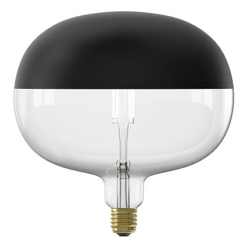Lampadina LED dimmerabile con calotta FILAMENT E27/6W/230V 1800K nera CRI 90