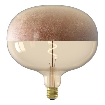 Lampadina LED dimmerabile con cupola FILAMENT E27/6W/230V 1800K ramata CRI 90