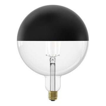 Lampadina LED dimmerabile con cupolino FILAMENT G200 E27/6W/230V 1800K nera CRI 90