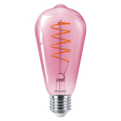 Lampadina LED dimmerabile DECO Philips ST64 E27/4,5W/230V 1800K