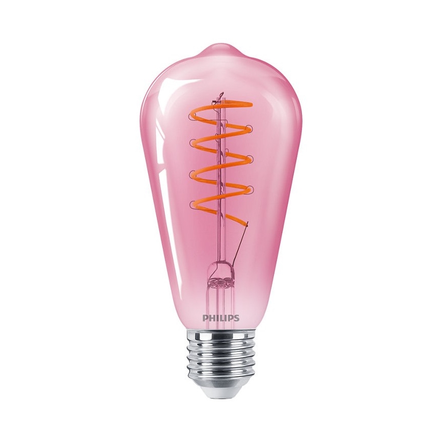 Lampadina LED dimmerabile DECO Philips ST64 E27/4,5W/230V 1800K