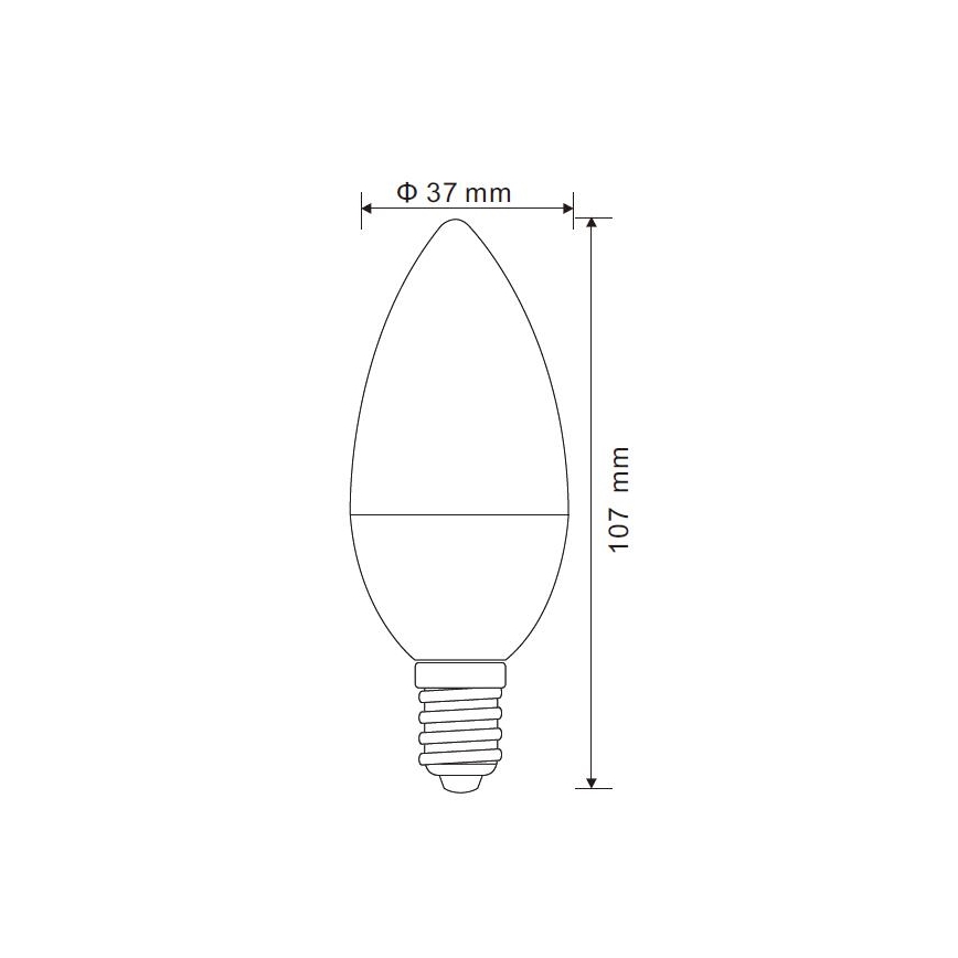 Lampadina LED dimmerabile E14/5W/230V 3000K - Globo