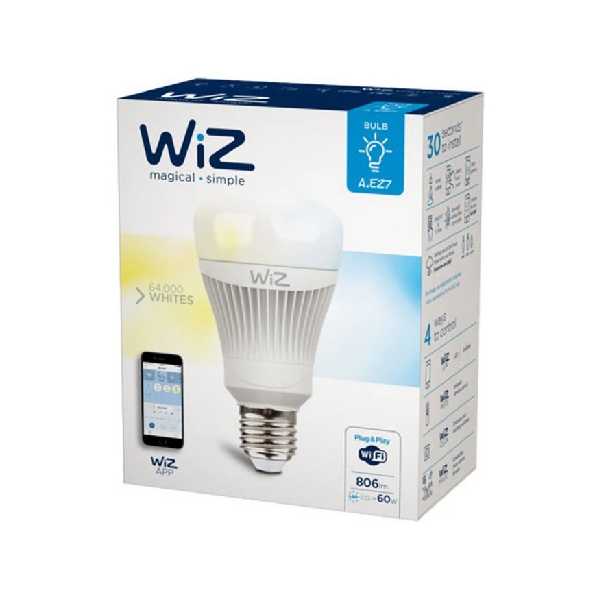 Lampadina LED Dimmerabile E27/11,5W/230V 2700-6500K Wi-Fi - WiZ