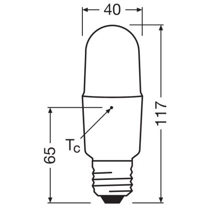 Lampadina LED dimmerabile E27/11W/230V 6500K CRI 90 - Osram
