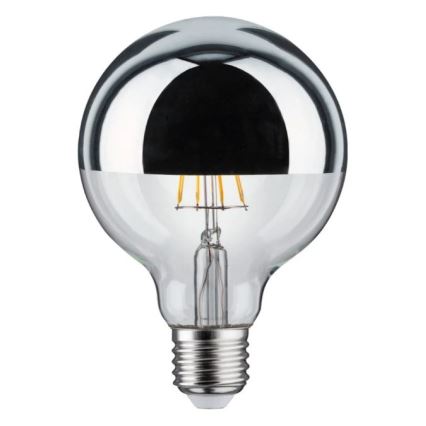 Lampadina LED dimmerabile con cupola a specchio GLOBE E27/6,5W/230V - Paulmann 28673