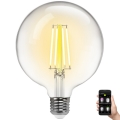Lampadina LED dimmerabile FILAMENT G125 E27/6W/230V 2700-6500K Wi-Fi - Aigostar