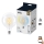 Lampadina LED dimmerabile FILAMENT G125 E27/7W/230V 2700-6500K CRI 90 Wi-Fi - WiZ