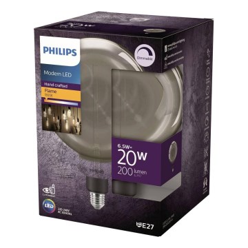 Lampadina LED dimmerabile FILAMENT G200 E27/6,5W/230V 1800K