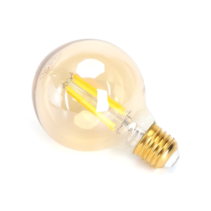 Lampadina LED dimmerabile FILAMENT G80 E27/6W/230V 2700-6500K Wi-Fi - Aigostar