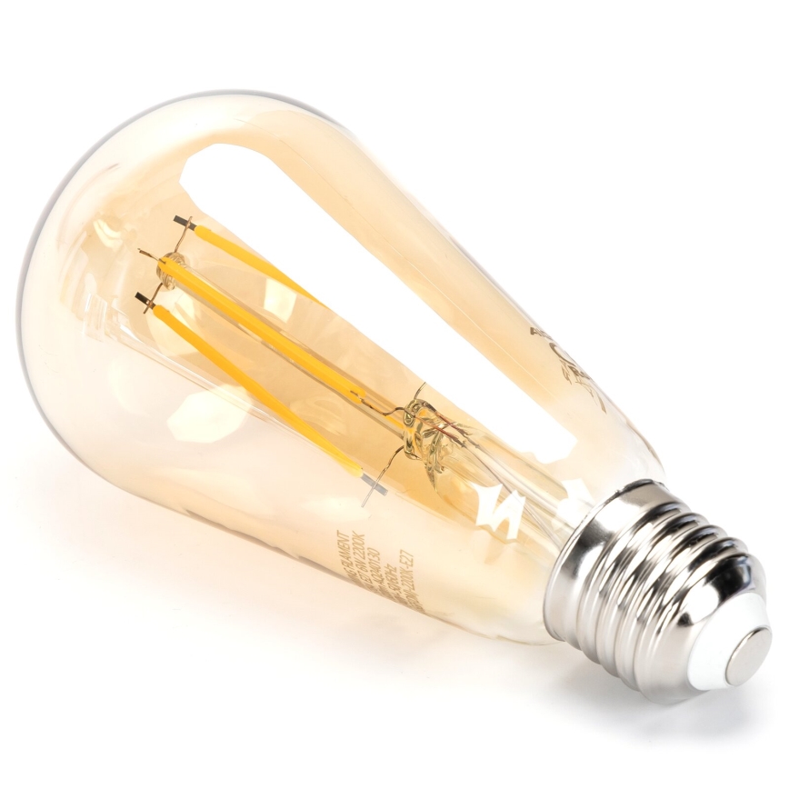 Lampadina LED dimmerabile FILAMENT ST64 E27/6W/230V 2200K - Aigostar