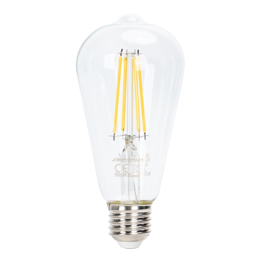 Lampadina LED dimmerabile FILAMENT ST64 E27/6W/230V 2700K - Aigostar