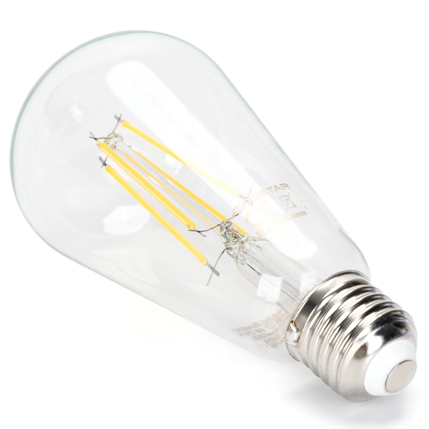 Lampadina LED dimmerabile FILAMENT ST64 E27/6W/230V 2700K - Aigostar
