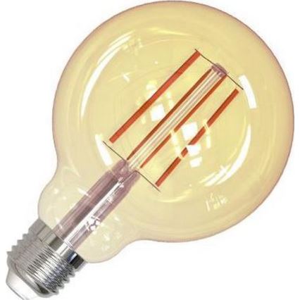 Lampadina LED dimmerabile FILAMENT VINTAGE G95 E27/12W/230V 2000K