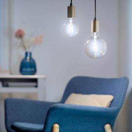 Lampadina LED dimmerabile FILAMENT G125 E27/7W/230V 2700-6500K CRI 90 Wi-Fi - WiZ