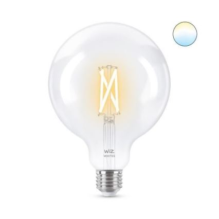 Lampadina LED dimmerabile FILAMENT G125 E27/7W/230V 2700-6500K CRI 90 Wi-Fi - WiZ