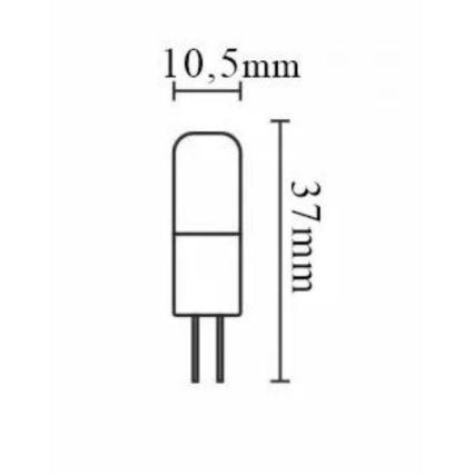 Lampadina LED dimmerabile G4/2W/12V 4000K
