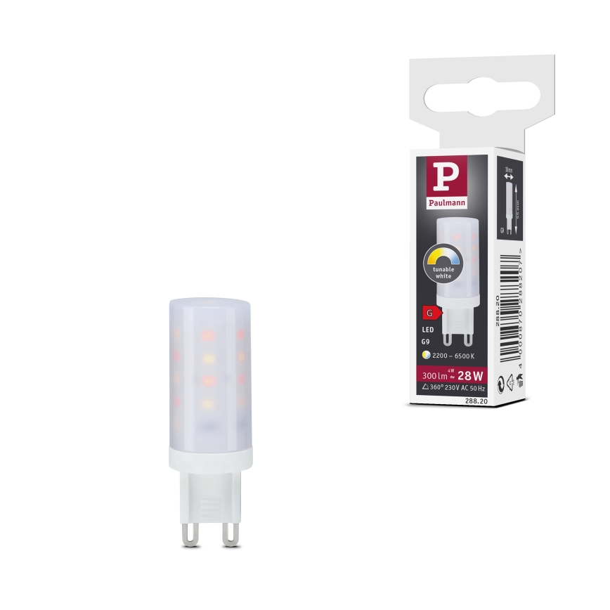 Lampadina LED dimmerabile G9/4W/230V 2200-6500K - Paulmann 28820
