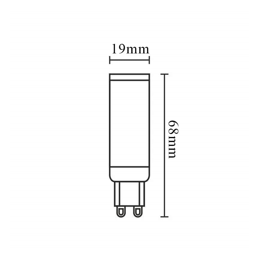 Lampadina LED dimmerabile G9/6W/230V 6000K