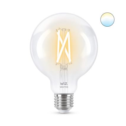 Lampadina LED dimmerabile FILAMENT G95 E27/6,7W/230V 2700-6500K CRI 90 Wi-Fi - WiZ