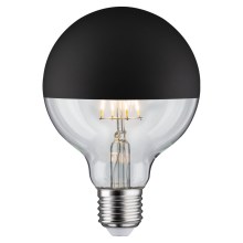 Lampadina LED dimmerabile GLOBE G95 E27/6,5W/230V 2700K nero - Paulmann 28676