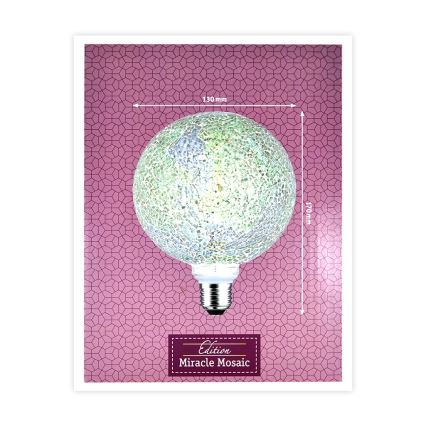 Lampadina LED dimmerabile MOSAIC G125 E27/5W/230V 2700K - Paulmann 28745