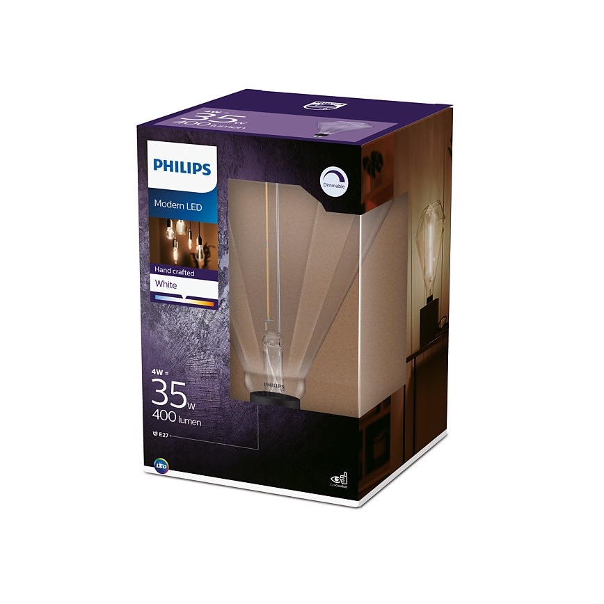 Lampadina LED dimmerabile Philips E27/4W/230V 3000K