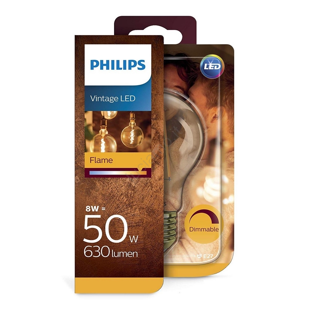 Philips Lampadina LED Premium con sensore satinato [vite Edison E27] equivalente a 8W - 60W, bianco caldo (2700 K), non dimmerabile