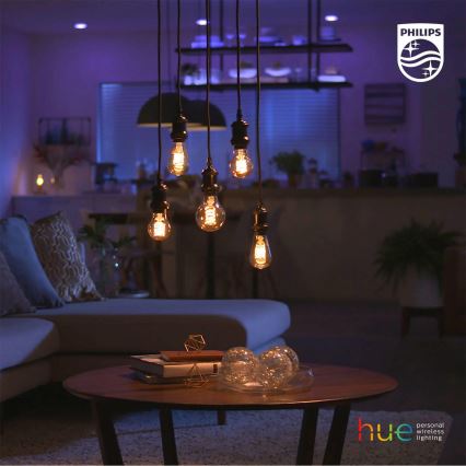 Lampadina LED dimmerabile Philips Hue FILAMENTO BIANCO A60 E27/7W/230V 2100K