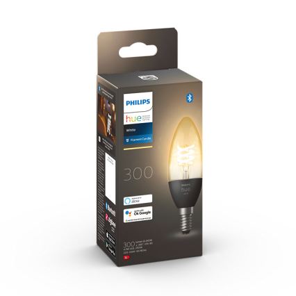 Lampadina LED Dimmerabile Philips Hue FILAMENTO BIANCO E14/4,5W/230V 2100K