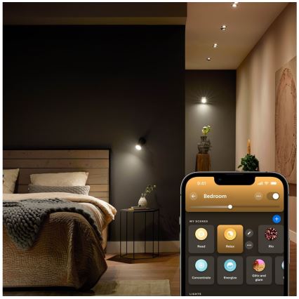 Lampadina LED dimmerabile Philips Hue White Ambiance GU5,3/MR16/5,1W/12V 2200-6500K