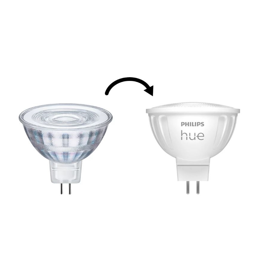 Lampadina LED dimmerabile Philips Hue White Ambiance GU5,3/MR16/5,1W/12V 2200-6500K